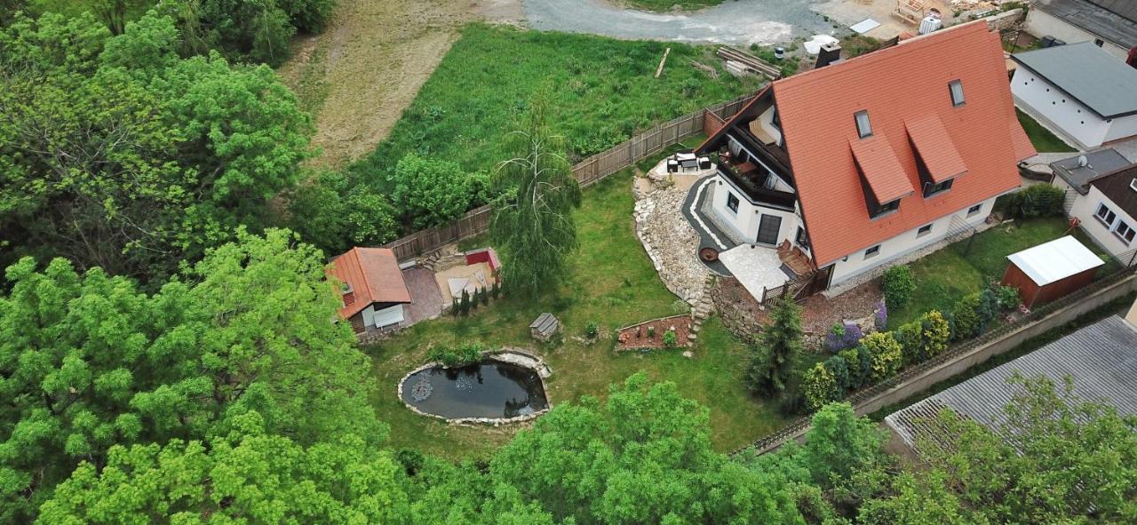 Ferienwohnung "Gruenes Tor" Bei Dresden ドーナ エクステリア 写真